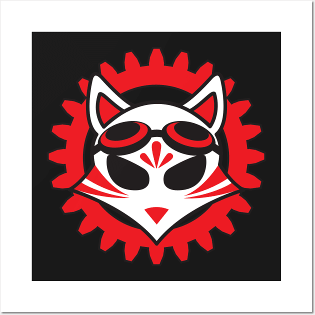Inari Wall Art by VOLPEdesign
